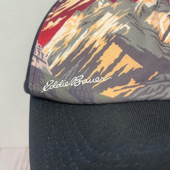 Eddie Bauer Snap Back Trucker Cap - Picture 2 of 9